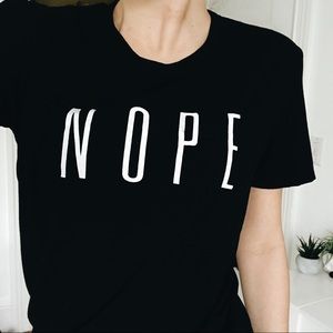“NOPE” tshirt